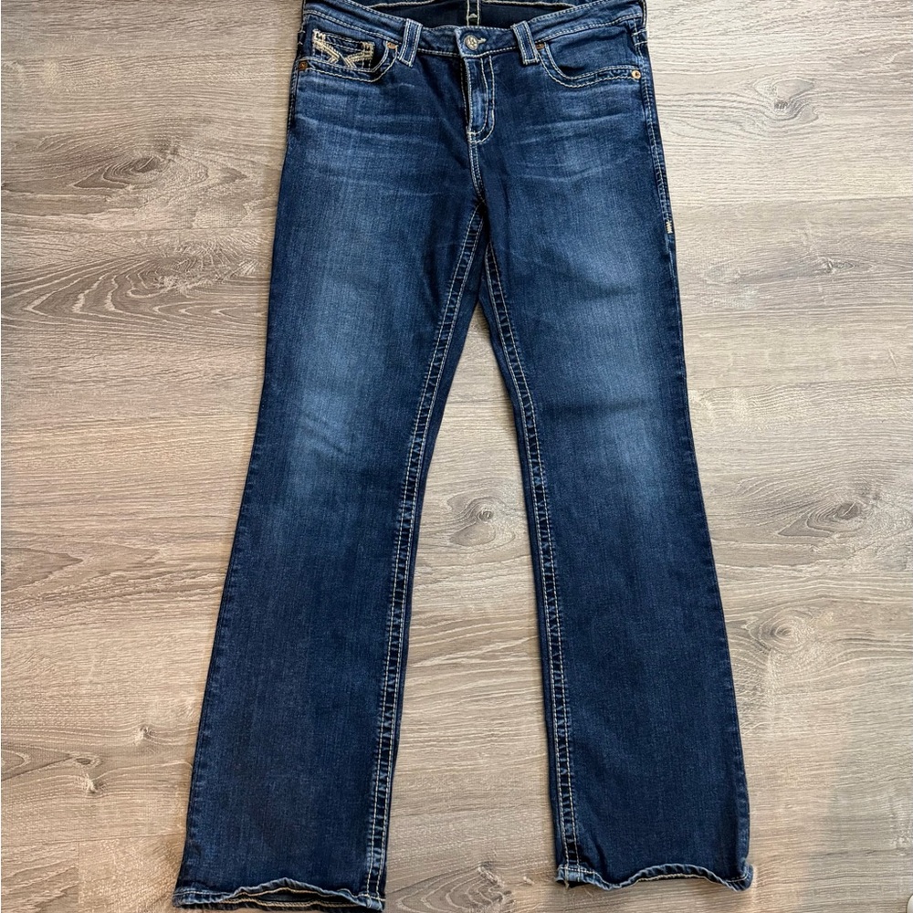 Big Star Dark Blue Flare Jeans